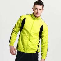 VANCL凡客诚品  男士变色织带训练夹克29401黄色/黑色XL