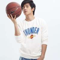 VANCL凡客诚品  男士NBA时尚经典圆领卫衣40106雷霆白色XXL