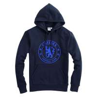 VANCL凡客诚品  男士足球豪门抓绒加厚连帽套头卫衣41244切尔西藏蓝色L