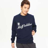 VANCL凡客诚品  男士足球豪门抓绒加厚圆领卫衣41268切尔西藏青XXL