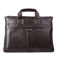 videng polo 威登保罗 商务休闲男包  男士单肩手提斜挎包2029-2深棕色