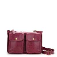 VANCL凡客诚品  女士凡尔赛通信使复古斜挎包36274红色23*6*15 CM