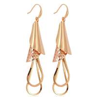 私言私语pwords 热情梦畔 灯塔造型双环流苏耳环 gset0110