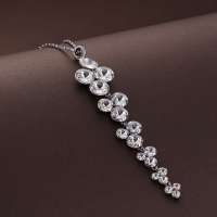 私言私语 pwords 公主回忆 优雅流苏球K白金项链 gsnt0013