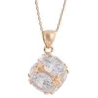 私言私语 pwords 时空幻想 几何立方镶嵌群钻项链 gsnt0115