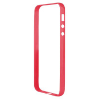 倍思(BASEUS)IPHONE5双子套配套边框(红色)