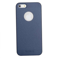 倍思(BASEUS)iPhone5翼壳带支架送膜(蓝色)