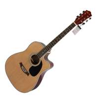 Golden Ton 缺角原木色专业级民谣吉他套装-GS-F50