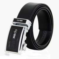 红豆HOdo新款皮带男士正品红豆裤带自动扣裤带E2XB1014黑色125