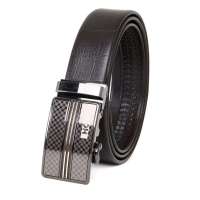 红豆HOdo新款男士正品红豆腰带自动扣皮带 E2ZB1022棕色125