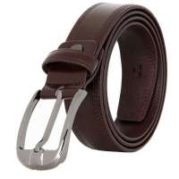 红豆Hodo皮带男士红豆腰带针扣裤带E2ZB2026啡色125