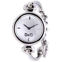 杜嘉班纳D&G银色环扣手链优雅时尚女士石英表 DW0392