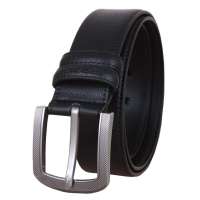 七匹狼septwolves 男士 针扣皮带 7A1204100-黑色