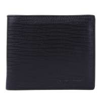 Cater卡特古道尔 男士横纹时尚两折横款钱包 6273-1# 黑色