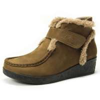 CAMEL 骆驼风尚休闲女靴1036010卡其36