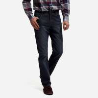 FARINO法雷诺 2012秋冬深蓝色加厚全棉洗水牛仔裤 PJ-2B04深蓝35