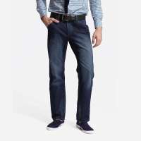 FARINO法雷诺 2012秋冬深蓝色加厚洗水牛仔裤 PJ-2B08深蓝35