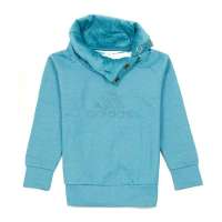 adidas阿迪达斯12年新款女子运动休闲针织套衫W54136蓝色XL