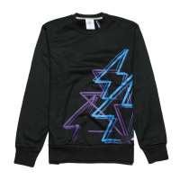 adidas阿迪达斯12年新款男子运动休闲针织套衫Z01179黑色S