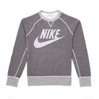 NIKE耐克 2012新款男子生活针织套头衫452142-032灰色XL