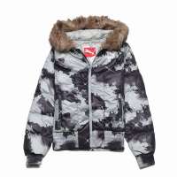 PUMA彪马女子羽绒外套55940003绿色L