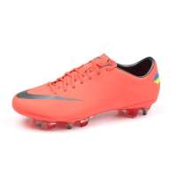 NIKE耐克 2012新款 刺客系列TEIJIN合成革贴合控球 男子足球鞋509120-800橙色42