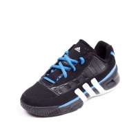 adidas阿迪达斯12年新款男子NO MERCY LOW篮球鞋G59381黑色40.5