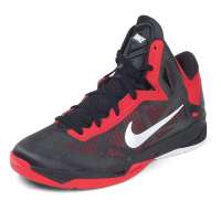 NIKE耐克 2012新款HYPER MAYHEM X男子篮球鞋536845-001黑色44.5