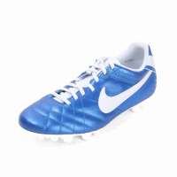 NIKE耐克 12新款TIEMPO NATURAL IV LTR AG男子足球鞋509087-419蓝色43