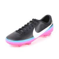 NIKE耐克12新款MERCURIALVICTORY IIICRFG男子足球鞋537735-014黑色38.5