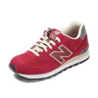 New Balance新百伦 男子复古鞋ML574BRW深红42