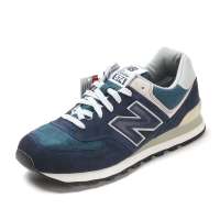 New Balance新百伦 男子复古鞋三原色ML574VN蓝色42