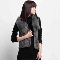 sdeer圣迪奥专柜正品兔毛饰勾花马甲1481695德国灰/87(S)