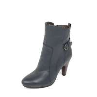 BATA/拔佳2012冬季蓝色打蜡牛皮女鞋AWI45D蓝色36