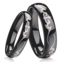 汤斯敦TUNGSTEN 钨金戒指 古希腊能量戒指 力量之戒  J529情侣对戒