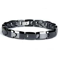 汤斯敦TUNGSTEN 太空瓷手链 男款手链 抗疲劳防辐射能量手链 6104男款