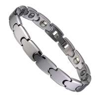 汤斯敦TUNGSTEN 钨金手链 女款手链 抗疲劳防辐射能量手链  镶高能金属锗 6104女款