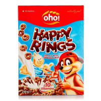 立陶宛原装进口欧好早餐谷物快乐脆圈(即食谷物)250克