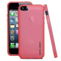 睿量（REMAX）苹果 iphone5布丁保护套（大红色）