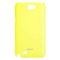 睿量(REMAX) 三星Galaxy Note II N7100 冰果系列保护套 (荧光黄)