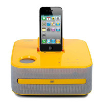 RSR DVD/ipod/iphone专用桌面音箱DD510(橙色)