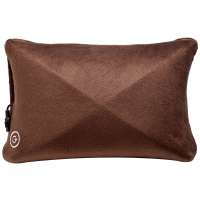 轻松伴侣生活几何MINI按摩靠枕QS-2010棕色