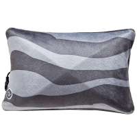 轻松伴侣生活几何MINI按摩靠枕QS-2010斑马黑