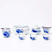 真如  和谐圆满10入功夫半组茶具(工艺礼品,家居装饰商务办公礼品)