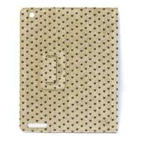 桑菲达(SFD)iPad2简约豹点纹保护套(黄)