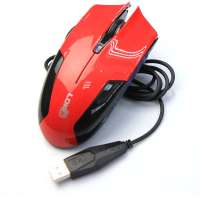 雷迪凯 x10 光电鼠标 红