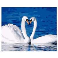 舞动色彩DIY数字油画40*50CM 爱意