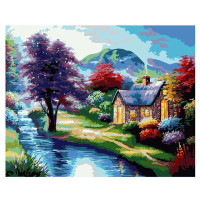 舞动色彩DIY数字油画40*50CM 梦境