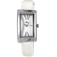 欧吉丽娜O.J.Lina朗晴幽叠皮带石英女表OJ7021SWW