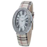 OJ.lina 欧吉丽娜 罗马数字椭圆时尚石英女士手表 OJ7036 SWC